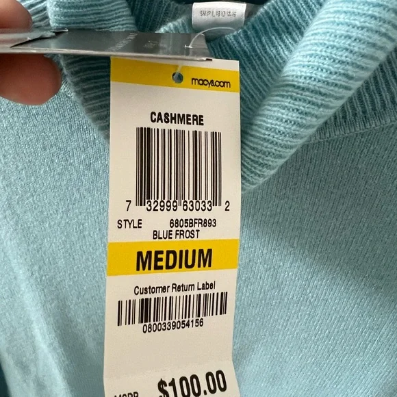 NWT 100% cashmere sweater - Picture 3 of 4